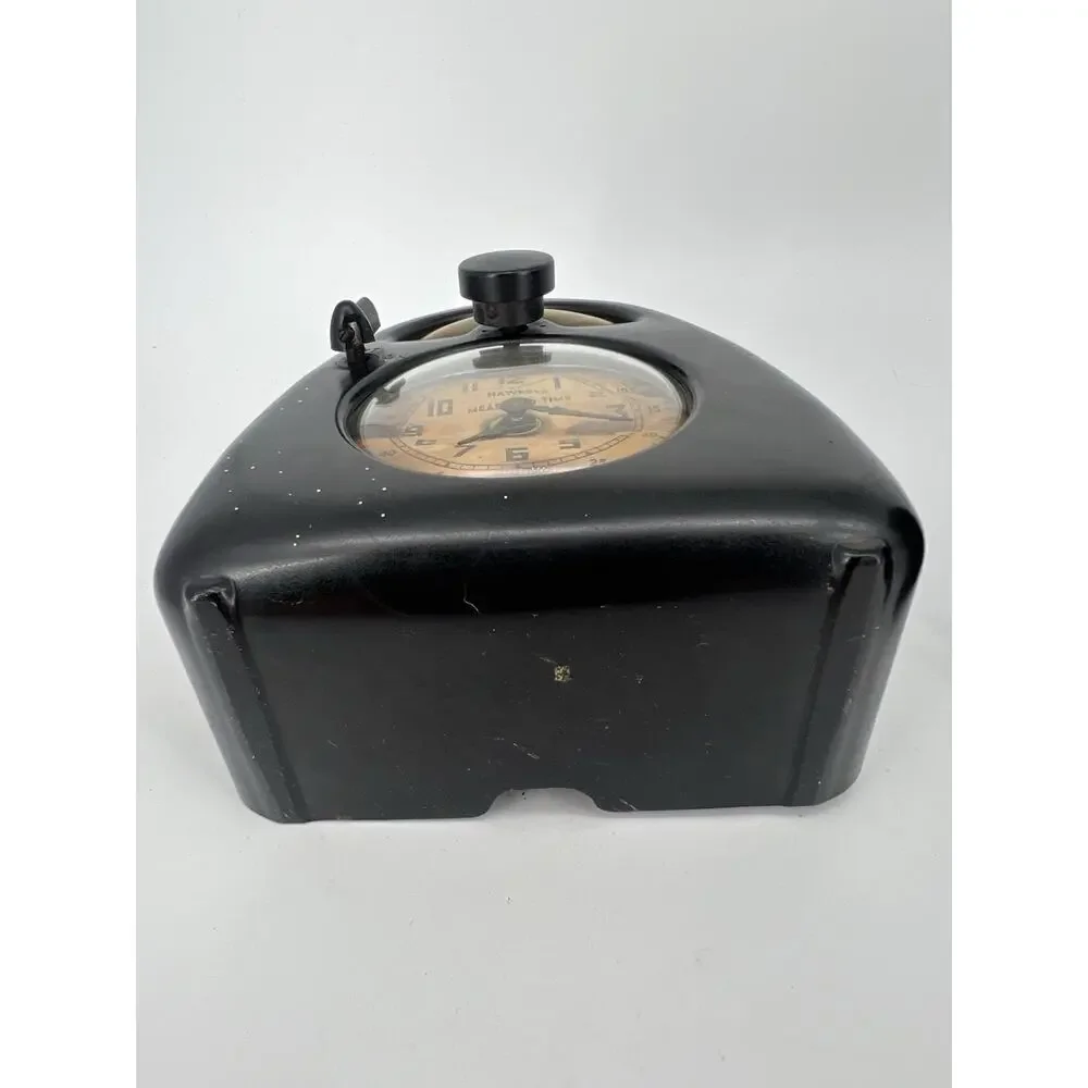 Vintage Noguchi Hawkeye Measured Time Clocks/Kitchen Timer Stevenson Mfg. Co.